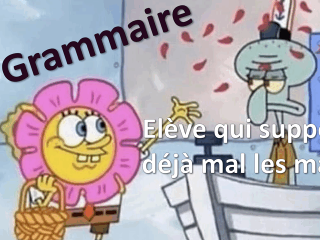 Mathématiques et grammaire